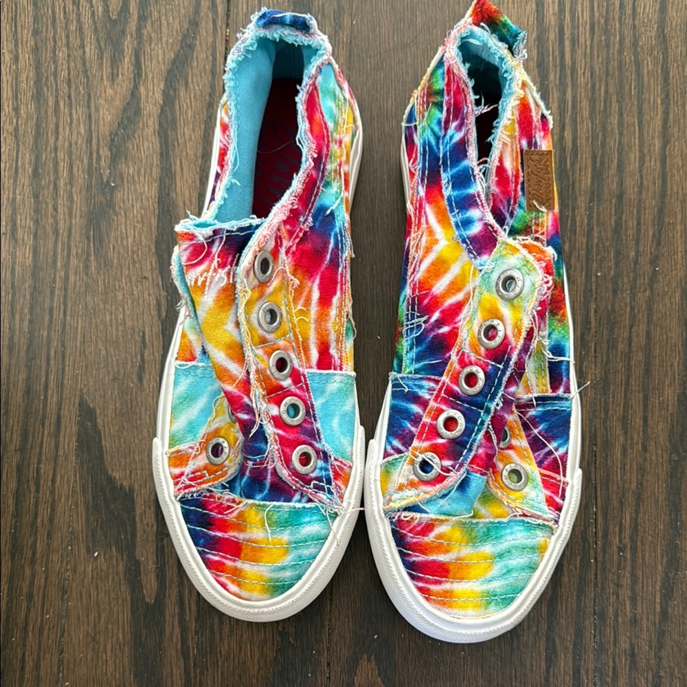Tye dye Slip-On Sneakers
